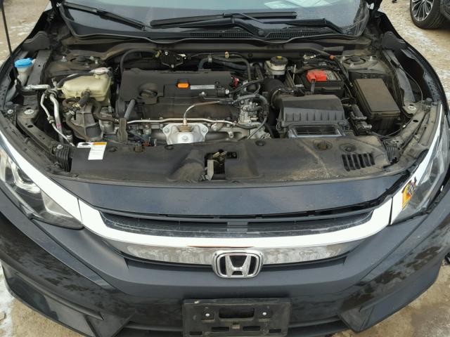 19XFC2F53GE009423 - 2016 HONDA CIVIC LX BLACK photo 7