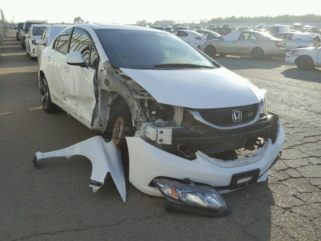 2HGFB6E53DH706393 - 2013 HONDA CIVIC SI WHITE photo 1