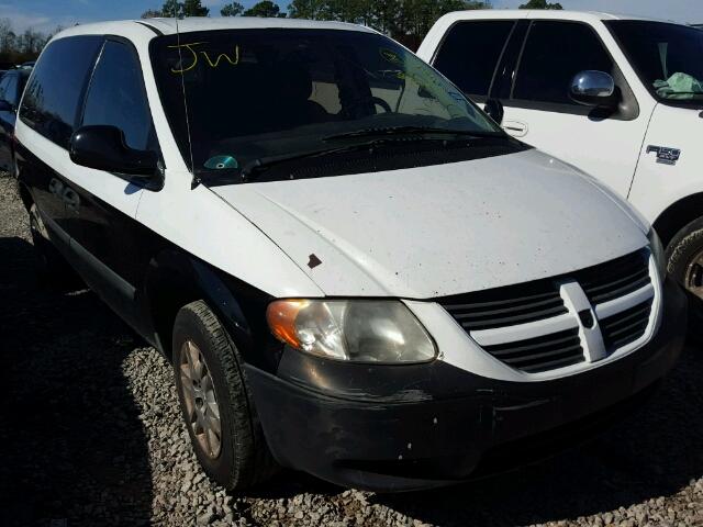 1D4GP25B66B620352 - 2006 DODGE CARAVAN SE BLACK photo 1