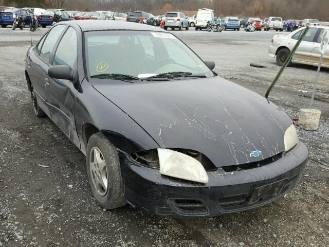 1G1JC5242Y7459065 - 2000 CHEVROLET CAVALIER BLACK photo 1