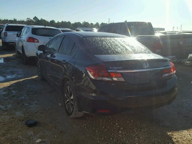2HGFB2F88DH536775 - 2013 HONDA CIVIC EX 黑色 照片 3