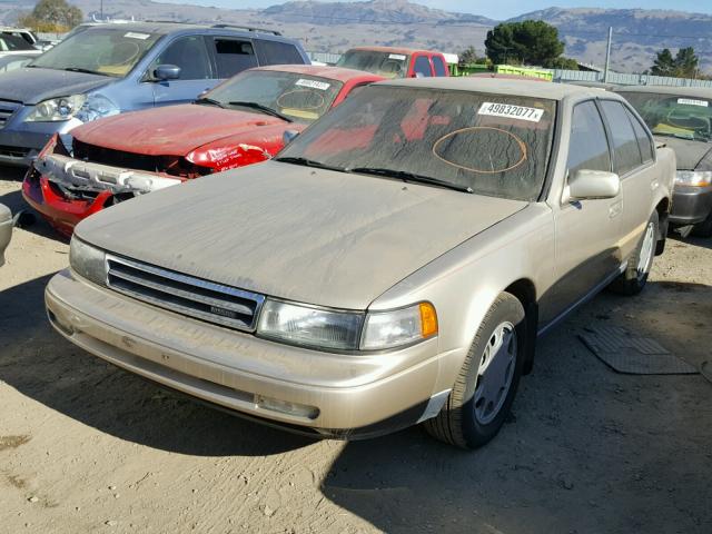 JN1HJ01PXLT381700 - 1990 NISSAN MAXIMA TAN photo 2