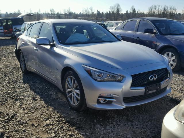 JN1EV7AP9HM744019 - 2017 INFINITI Q50 PREMIU SILVER photo 1