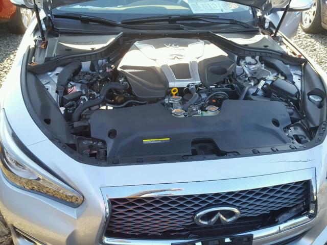 JN1EV7AP9HM744019 - 2017 INFINITI Q50 PREMIU SILVER photo 7