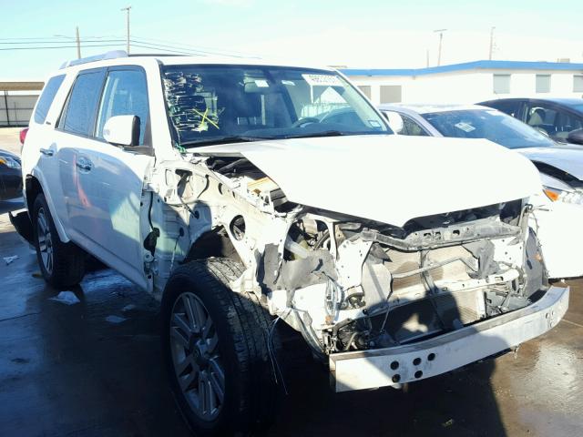 JTEZU5JR4A5004462 - 2010 TOYOTA 4RUNNER SR WHITE photo 1