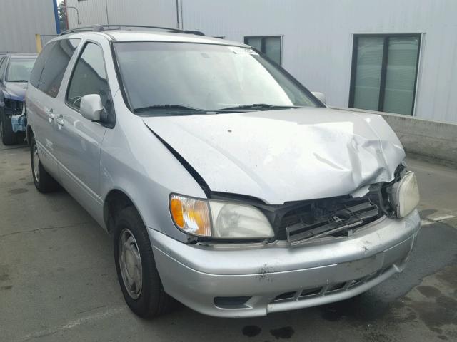 4T3ZF13C52U463171 - 2002 TOYOTA SIENNA LE SILVER photo 1