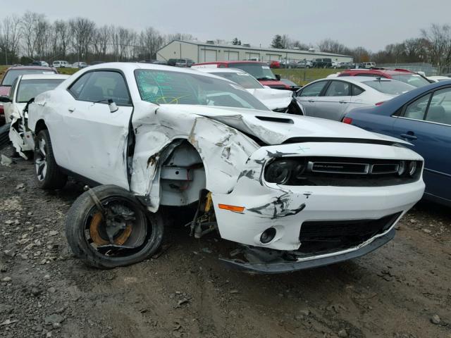 2C3CDZBG4FH740157 - 2015 DODGE CHALLENGER WHITE photo 1