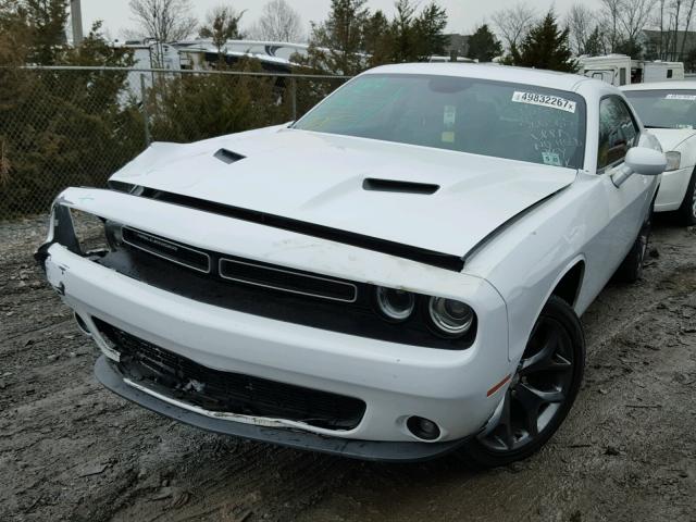 2C3CDZBG4FH740157 - 2015 DODGE CHALLENGER WHITE photo 2