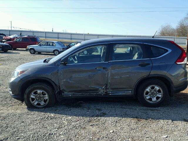 2HKRM4H3XDH614032 - 2013 HONDA CR-V LX GRAY photo 9