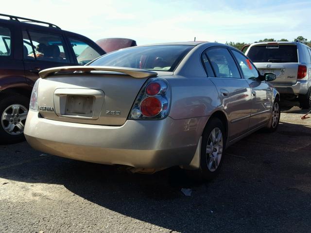 1N4AL11D25N476785 - 2005 NISSAN ALTIMA S BEIGE photo 4