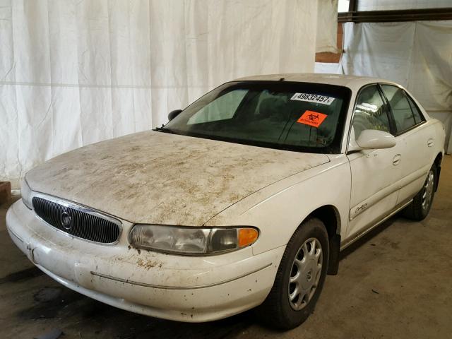 2G4WS52JX11314179 - 2001 BUICK CENTURY CU WHITE photo 2