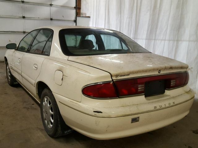 2G4WS52JX11314179 - 2001 BUICK CENTURY CU WHITE photo 3