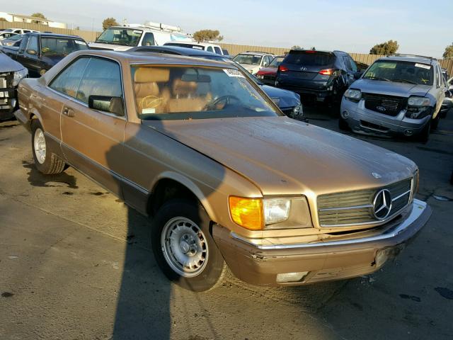 WDBCA43A9DB005454 - 1983 MERCEDES-BENZ 380 SEC GOLD photo 1