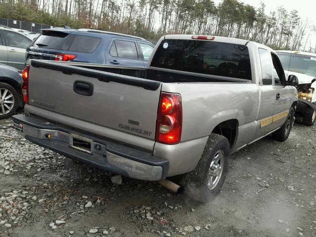 2GCEC19T531133085 - 2003 CHEVROLET SILVERADO GRAY photo 4