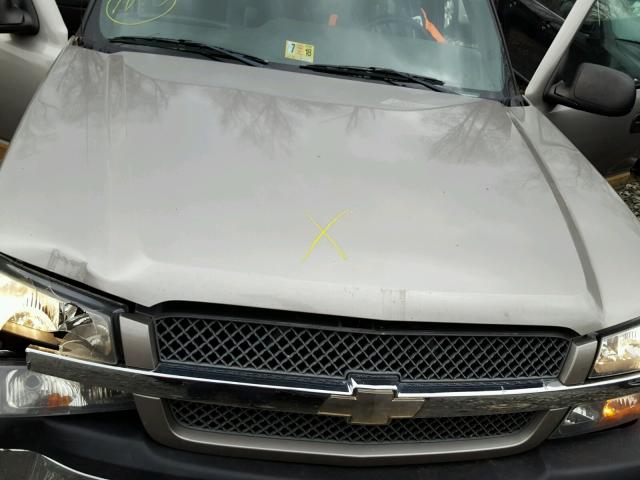 2GCEC19T531133085 - 2003 CHEVROLET SILVERADO GRAY photo 7