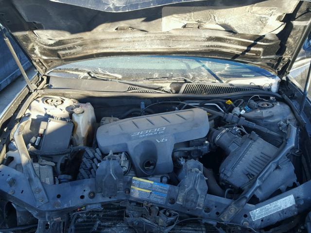 2G4WD532851228411 - 2005 BUICK LACROSSE C BLACK photo 7