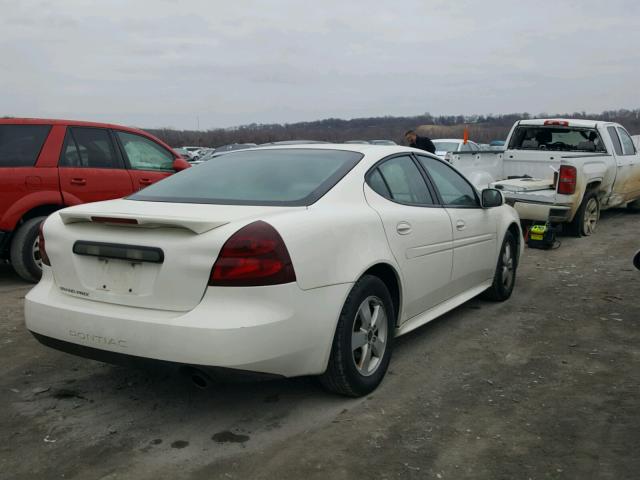 2G2WP522651267788 - 2005 PONTIAC GRAND PRIX WHITE photo 4