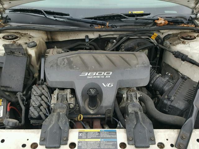 2G2WP522651267788 - 2005 PONTIAC GRAND PRIX თეთრი ფოტო 7