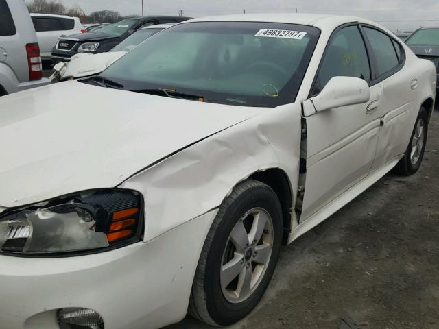 2G2WP522651267788 - 2005 PONTIAC GRAND PRIX WHITE photo 9