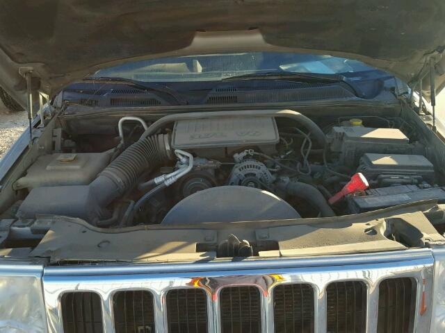 1J8HH48K58C197548 - 2008 JEEP COMMANDER SILVER photo 7