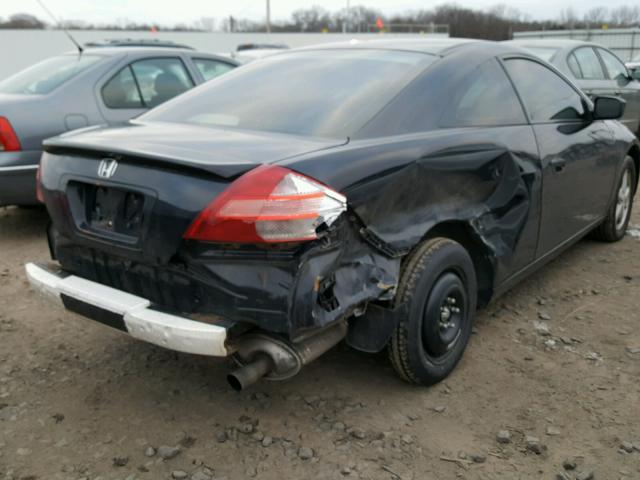 1HGCM71515A022645 - 2005 HONDA ACCORD SE BLACK photo 4