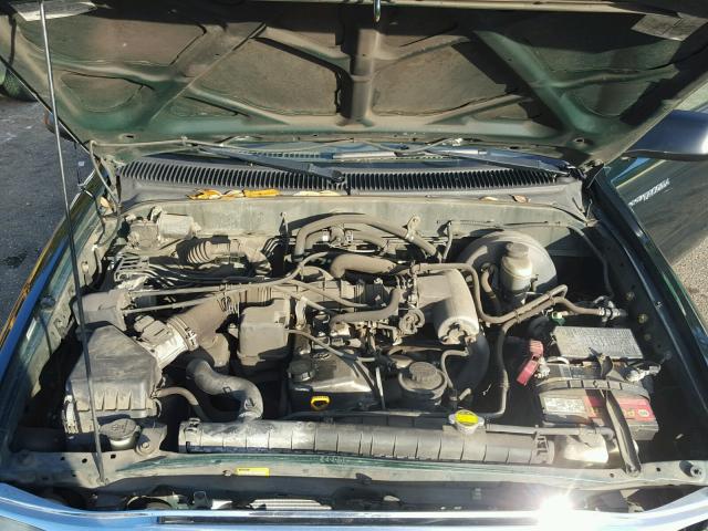 5TEVL52N84Z349898 - 2004 TOYOTA TACOMA XTR GREEN photo 7