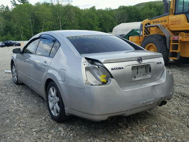 1N4BA41E56C817081 - 2006 NISSAN MAXIMA SE SILVER photo 3