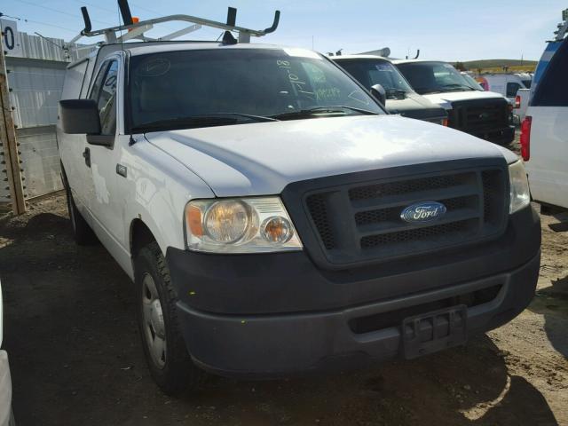 1FTRF12268KB53136 - 2008 FORD F150 WHITE photo 1