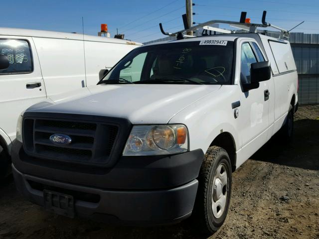 1FTRF12268KB53136 - 2008 FORD F150 WHITE photo 2