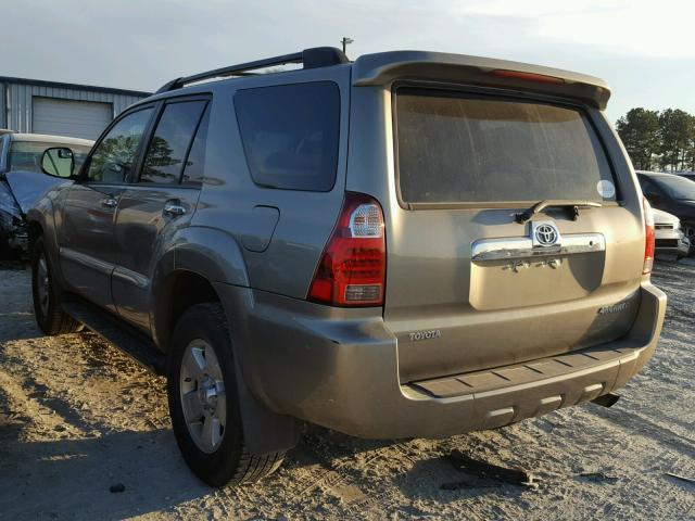 JTEZU14R770084351 - 2007 TOYOTA 4RUNNER SR GOLD photo 3