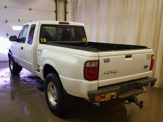 1FTZR15E61PA72417 - 2001 FORD RANGER SUP WHITE photo 3