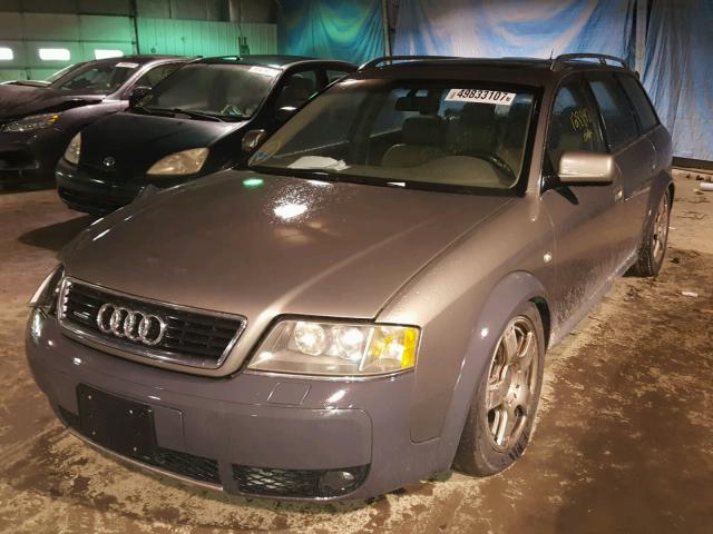 WA1YD64B72N049363 - 2002 AUDI ALLROAD GRAY photo 2