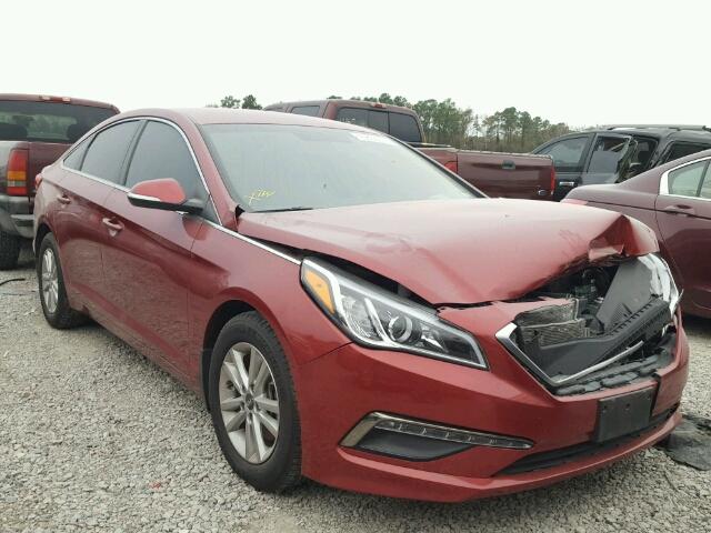 5NPE24AA2GH422248 - 2016 HYUNDAI SONATA ECO MAROON photo 1