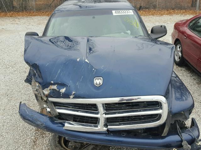 1D4HS58Z13F531483 - 2003 DODGE DURANGO SL BLUE photo 7