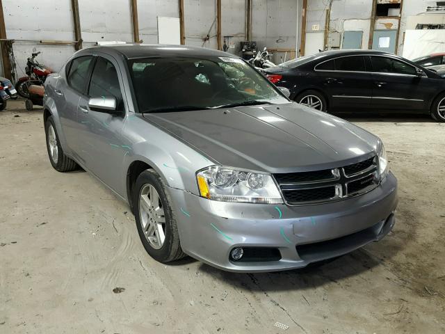 1C3CDZCG0DN742829 - 2013 DODGE AVENGER SX SILVER photo 1