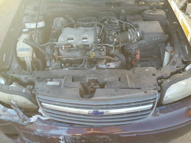 1G1NE52J7Y6316071 - 2000 CHEVROLET MALIBU LS მუქწითელი ფოტო 7