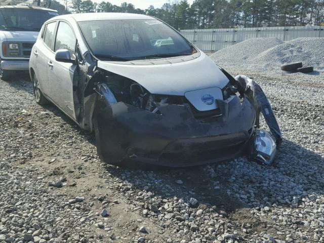 1N4BZ0CP5GC314121 - 2016 NISSAN LEAF SV SILVER photo 1