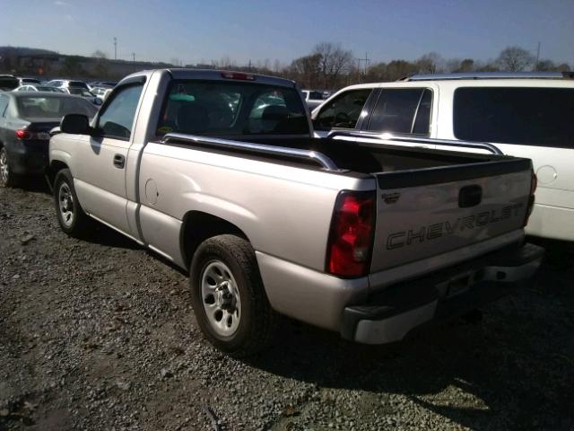 3GCEC14X67G247653 - 2007 CHEVROLET SILVERADO SILVER photo 3