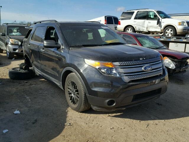 1FM5K7B80DGB96655 - 2013 FORD EXPLORER BLACK photo 1