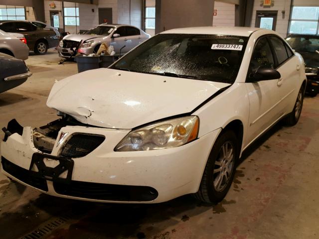 1G2ZG558264207770 - 2006 PONTIAC G6 SE1 WHITE photo 2