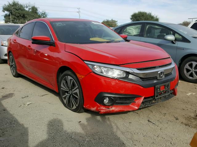 2HGFC1F35GH640186 - 2016 HONDA CIVIC EX RED photo 1
