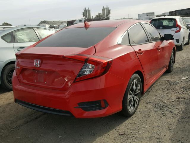 2HGFC1F35GH640186 - 2016 HONDA CIVIC EX RED photo 4