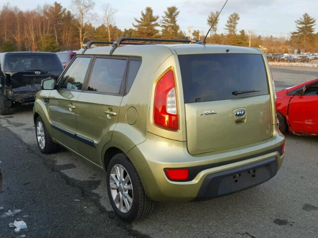 KNDJT2A63C7417800 - 2012 KIA SOUL + GREEN photo 3