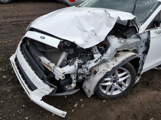 3FA6P0H79DR326799 - 2013 FORD FUSION SE WHITE photo 9