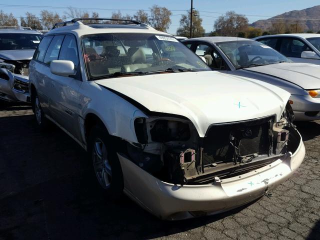 4S3BH806247606076 - 2004 SUBARU LEGACY OUT WHITE photo 1