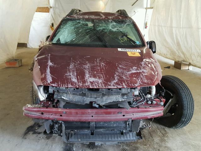 4S4BSACC8F3252130 - 2015 SUBARU OUTBACK 2. RED photo 7