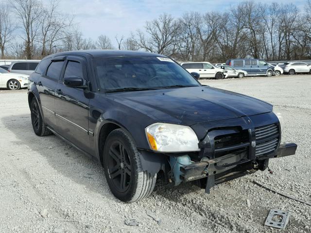 2D4GV58235H661160 - 2005 DODGE MAGNUM R/T BLACK photo 1