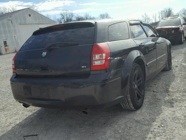 2D4GV58235H661160 - 2005 DODGE MAGNUM R/T BLACK photo 4