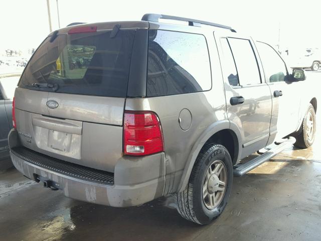 1FMZU62K52ZD01922 - 2002 FORD EXPLORER X TAN photo 4