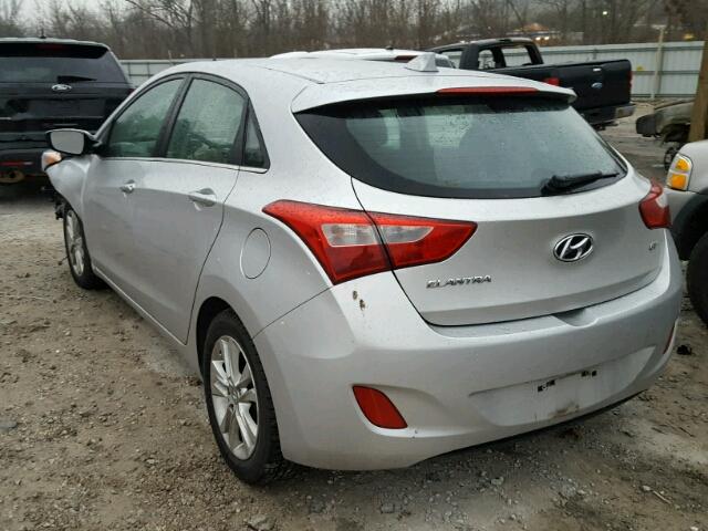 KMHD35LE0DU119254 - 2013 HYUNDAI ELANTRA GT SILVER photo 3